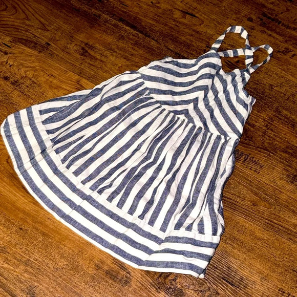 Carter's Other - Striped linen dress 👗 4t